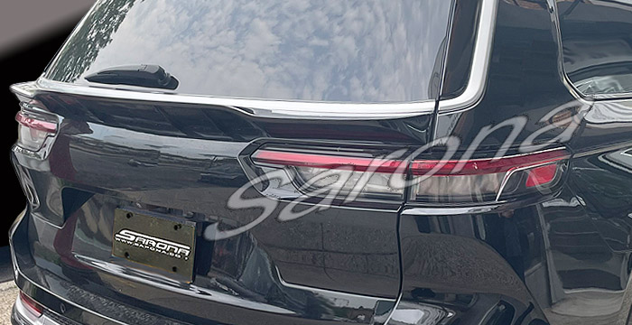 Custom Jeep Grand Cherokee  SUV/SAV/Crossover Trunk Wing (2022 - 2022) - $375.00 (Part #JP-016-TW)